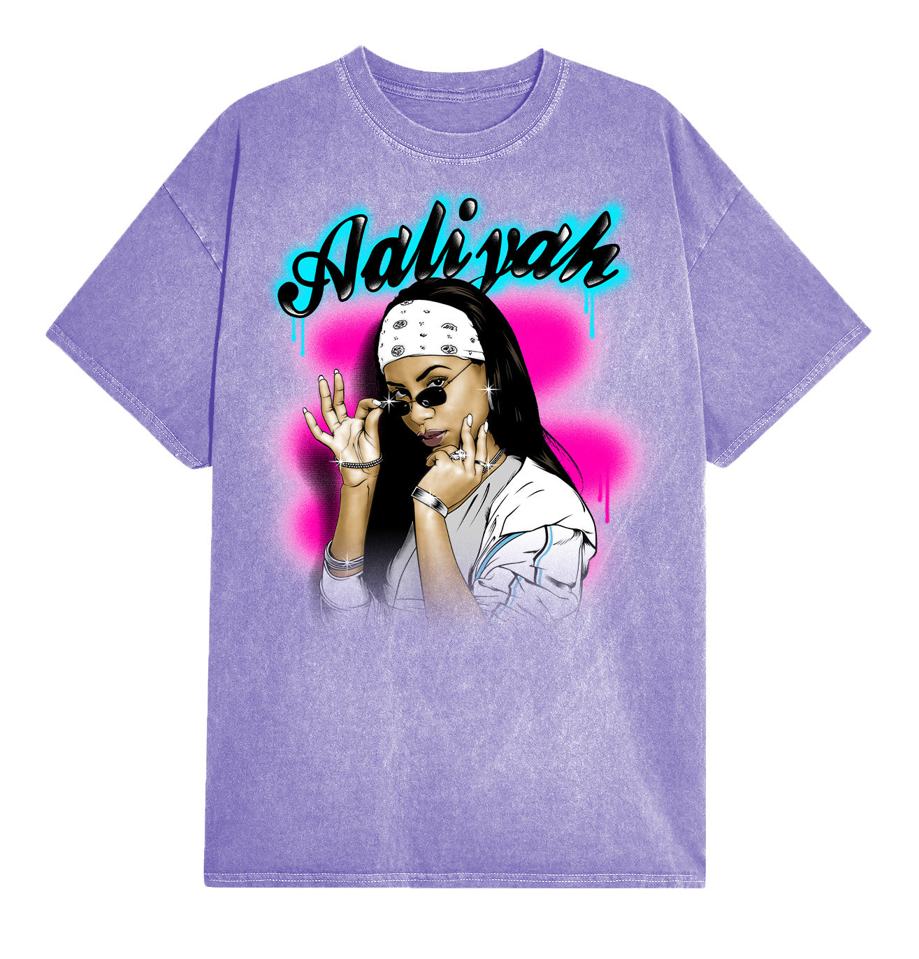 Aaliyah Spray T-shirt